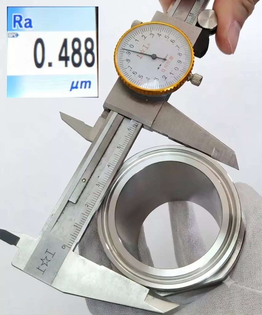 Tri Clamp Flexible Hose Fitting and Crimp